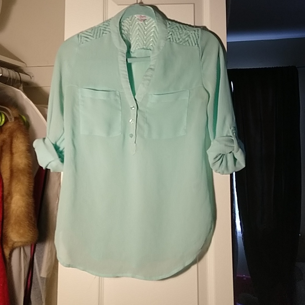 Blue tunic